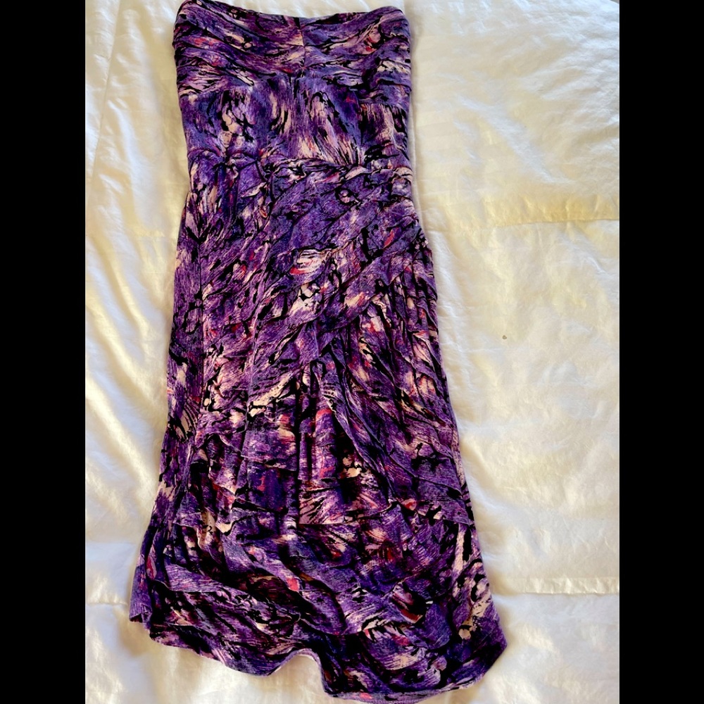 Guess strapless dress